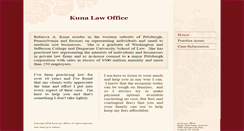 Desktop Screenshot of kunalawoffice.com